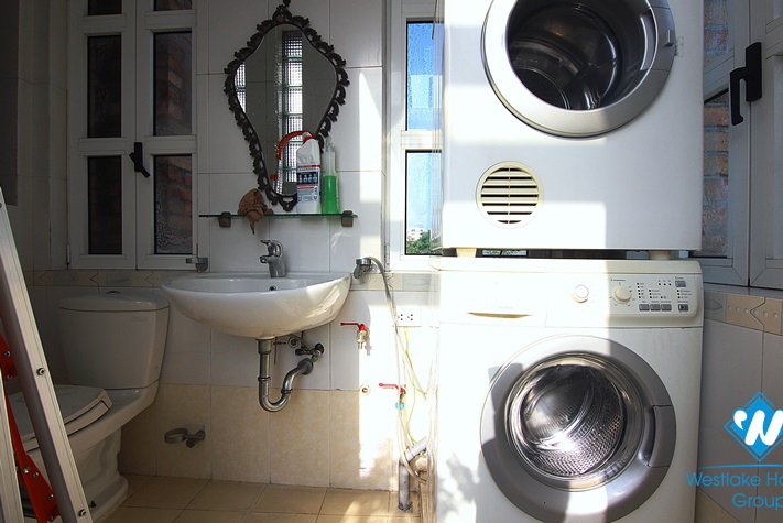 Beautiful 4 bedrooms house for rent with nice terrace in Nghi Tam - Tay Ho - Hanoi